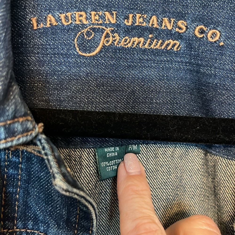 Lauren Jeans Co. Premium Denim Jacket - Picture 2 of 5